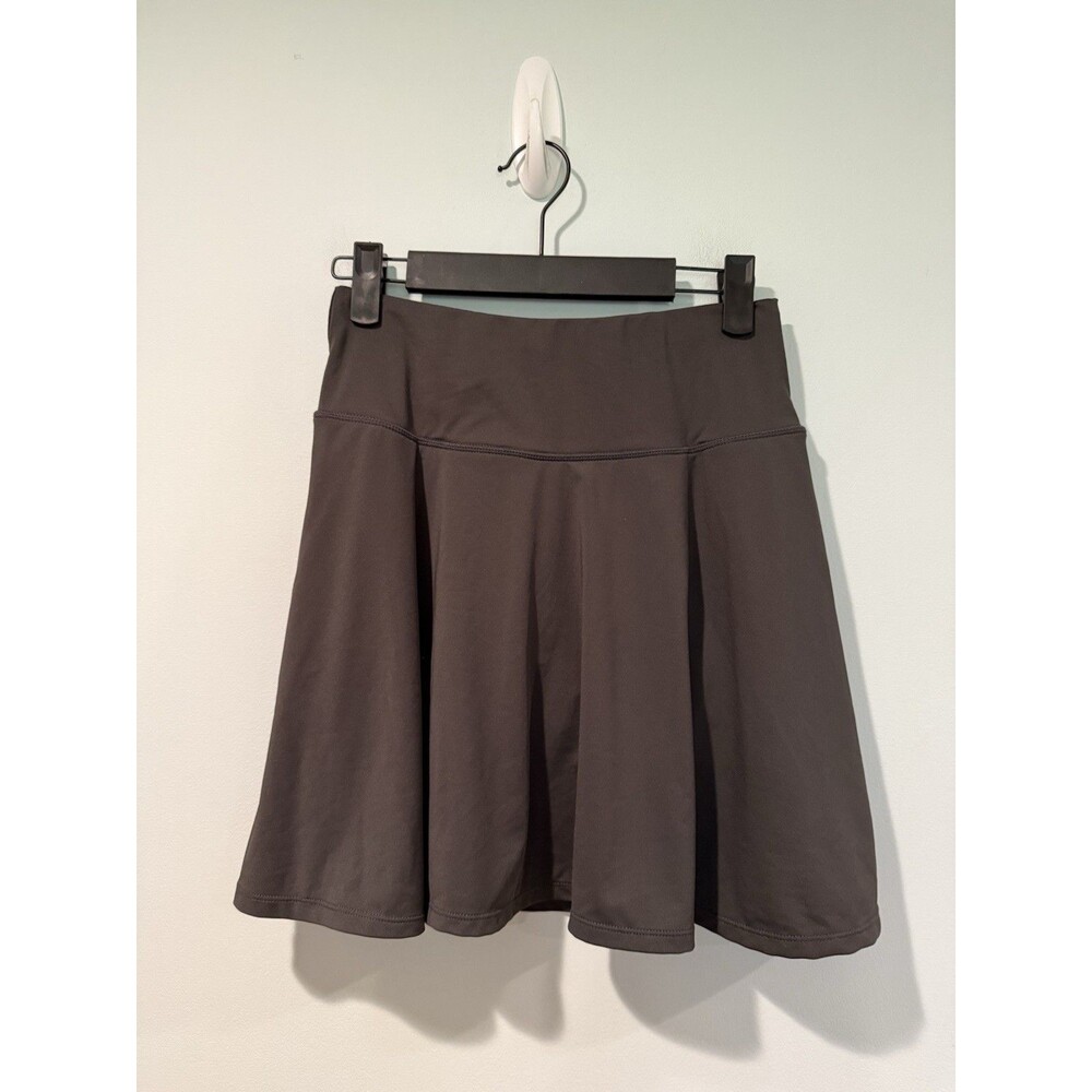 Oalka Athletic Tennis Skort Womens Small Grey Pickleball Active Travel Preppy